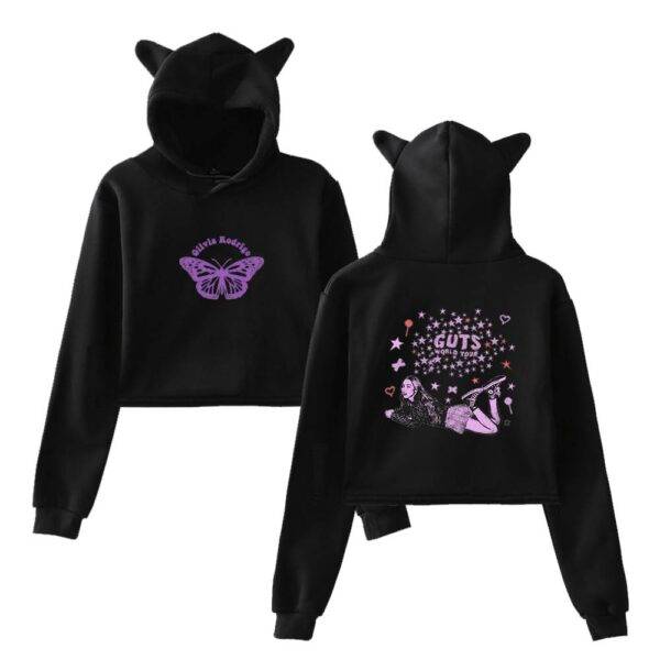 Olivia Rodrigo Cropped Hoodie #8