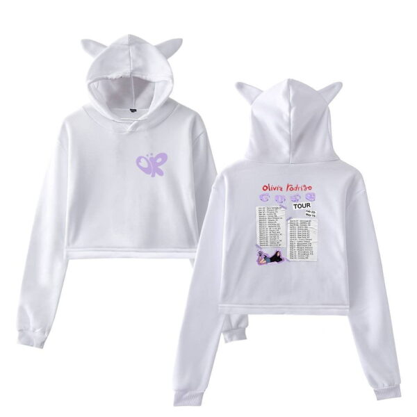 Olivia Rodrigo Cropped Hoodie #3