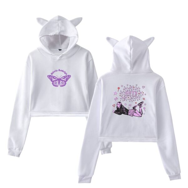 Olivia Rodrigo Cropped Hoodie #8 - Image 2