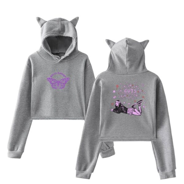 Olivia Rodrigo Cropped Hoodie #8 - Image 4